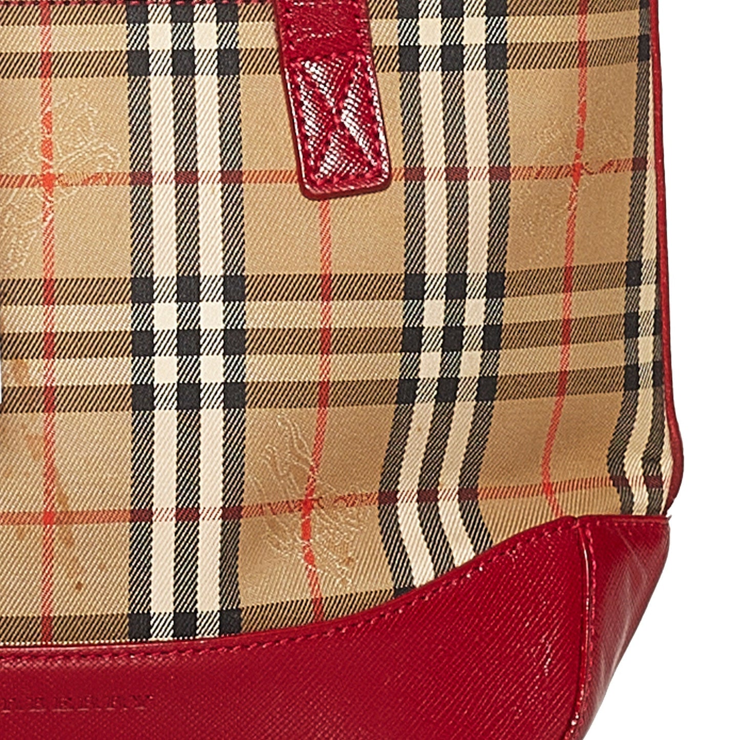Haymarket Check Canvas Handbag