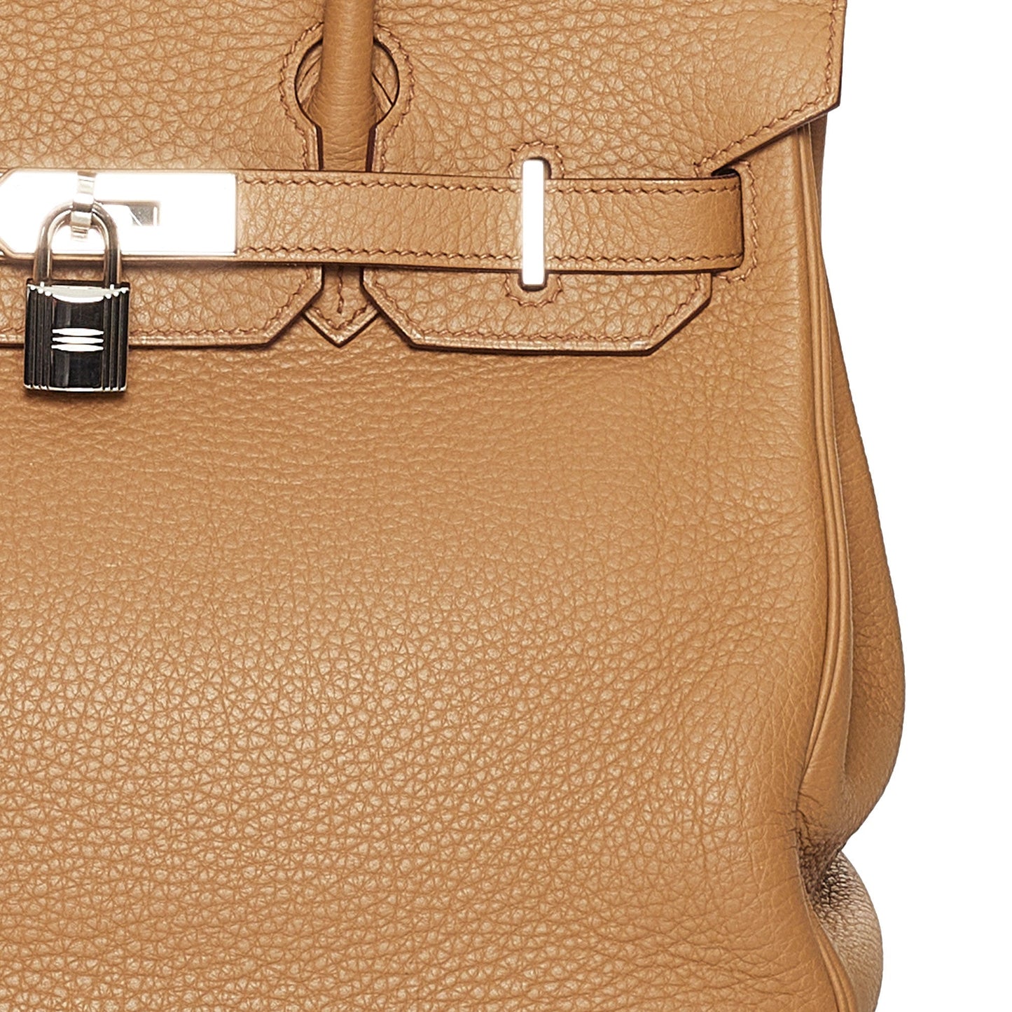 Birkin 30 Taurillon Clemence Caramel PHW
