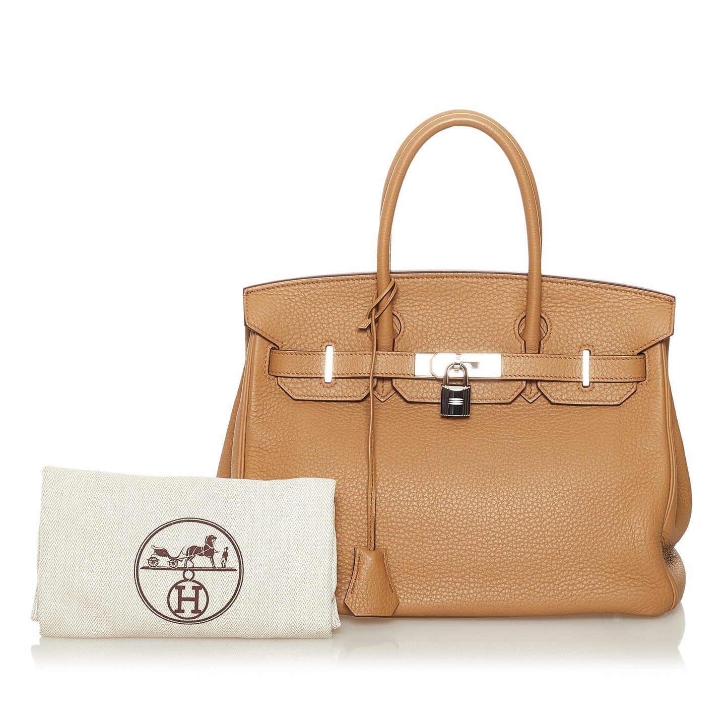 Birkin 30 Taurillon Clemence Caramel PHW