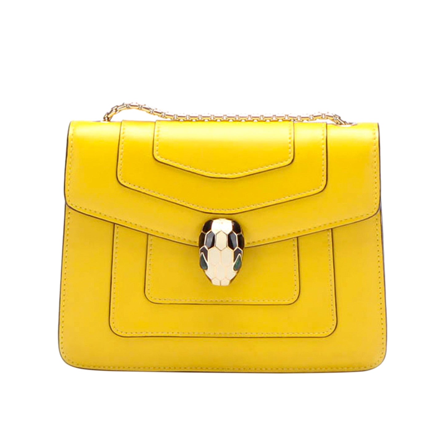 Serpenti Forever Leather Crossbody Bag