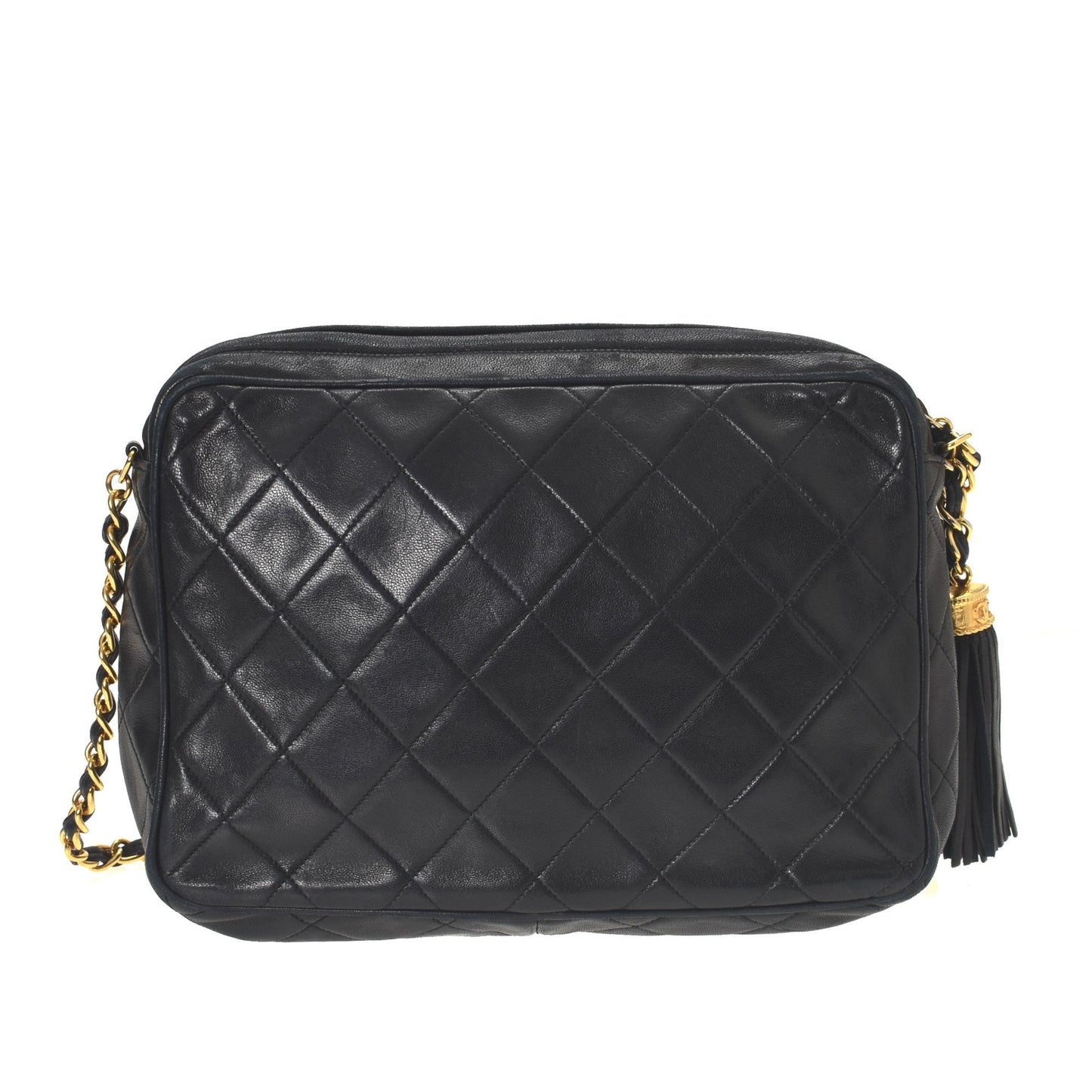 CC Logo Tassel Chain Crossbody Bag