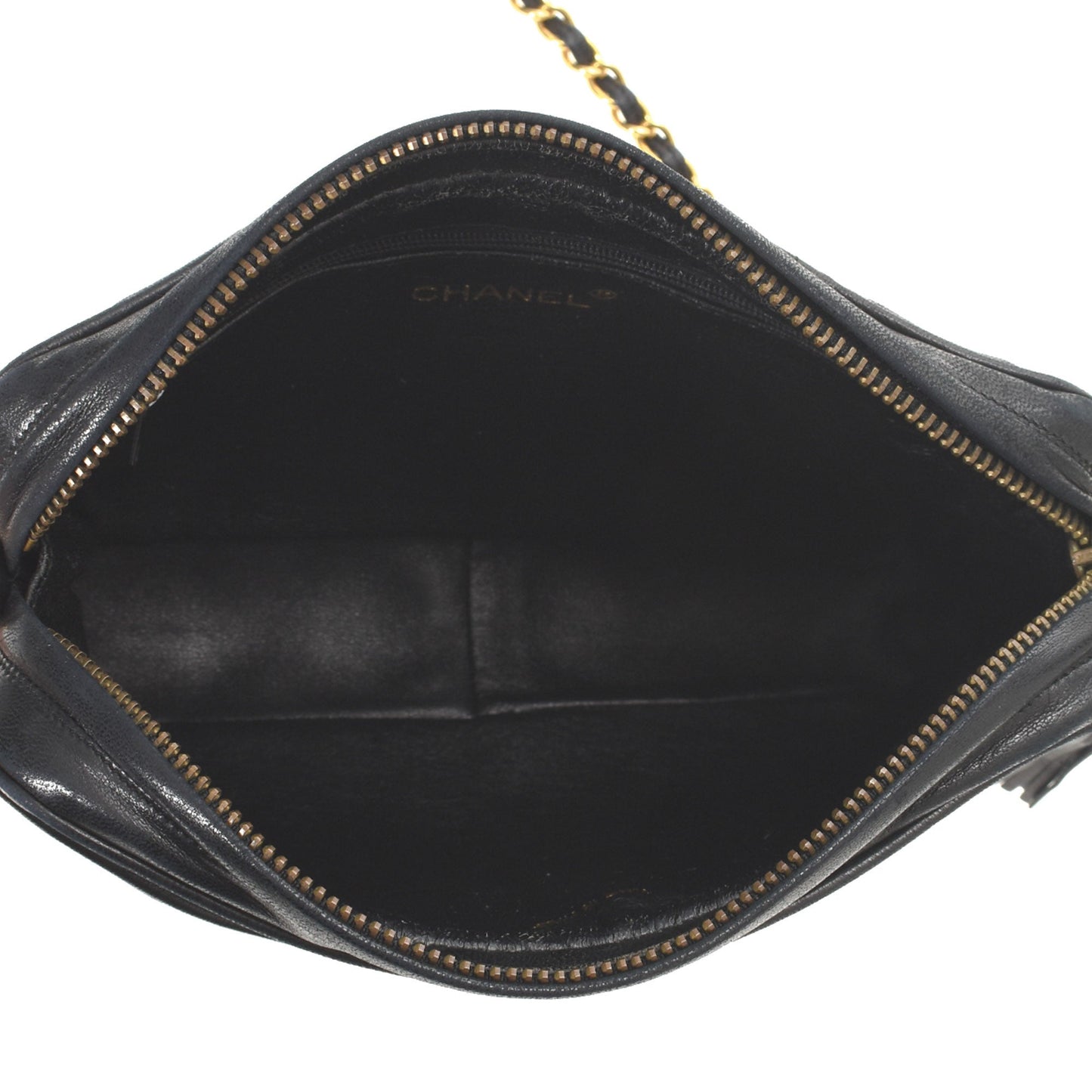 CC Logo Tassel Chain Crossbody Bag