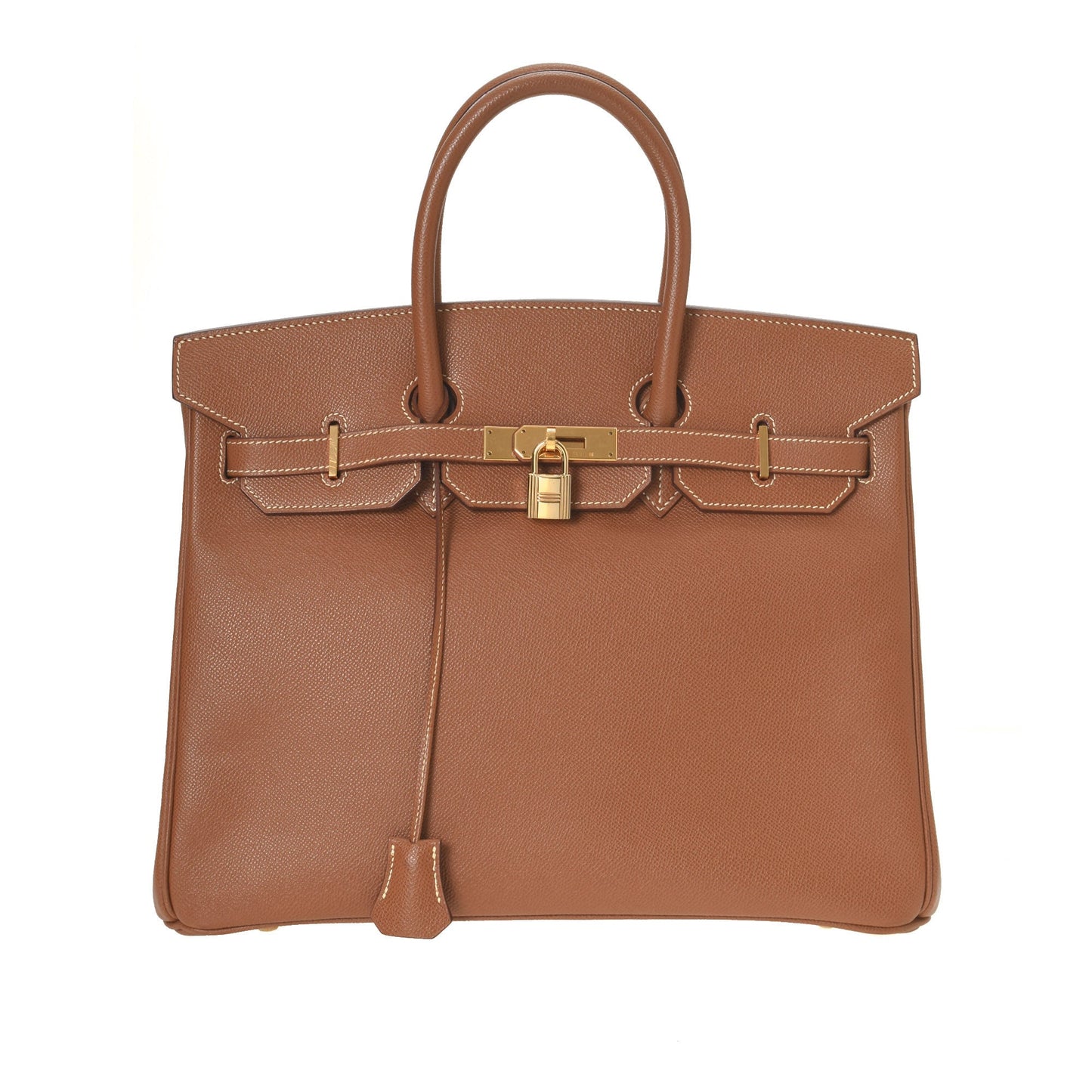 Birkin 35 Epsom Gold GHW