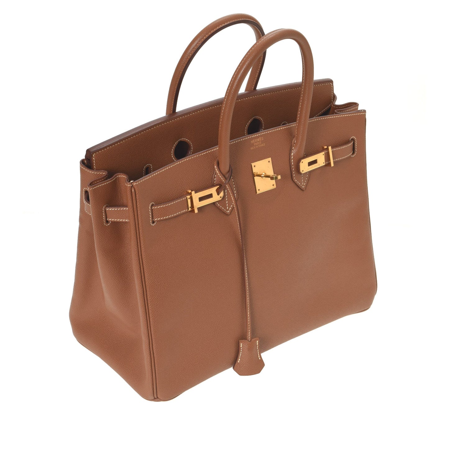 Birkin 35 Epsom Gold GHW