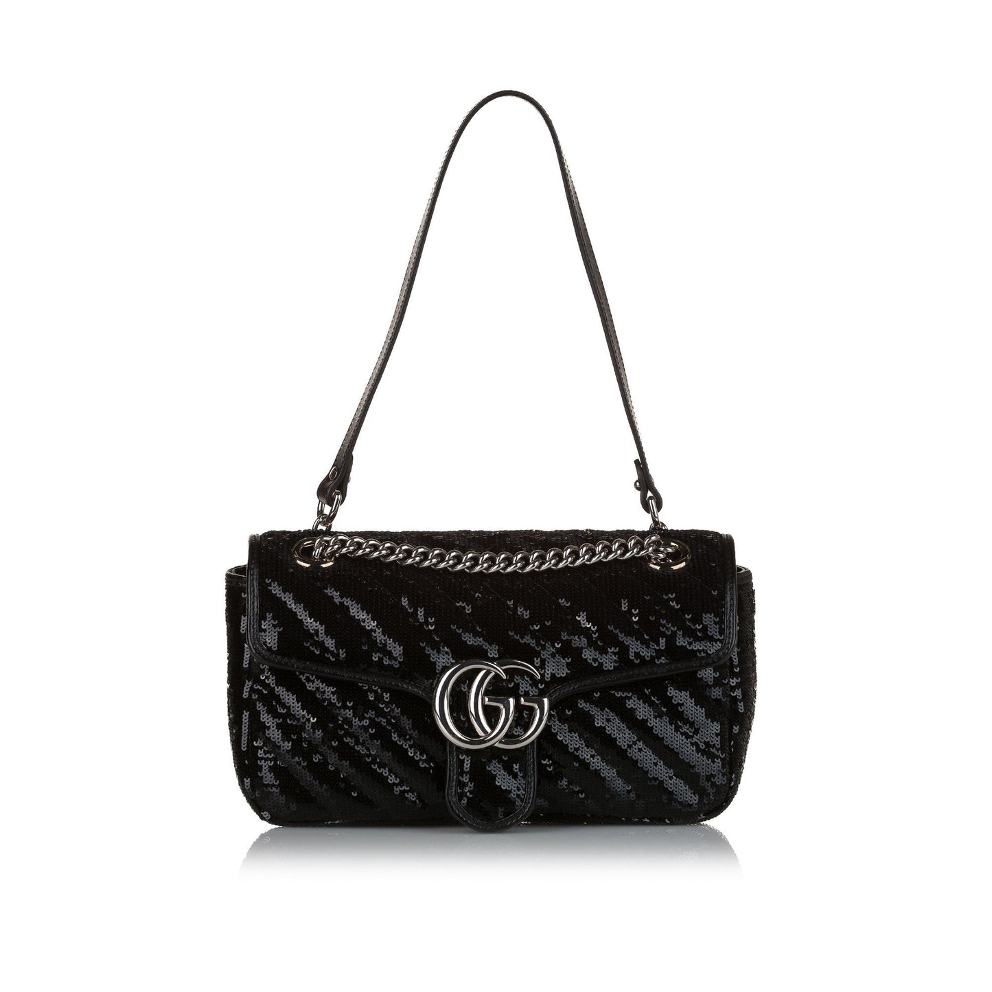 GG Marmont Sequined Crossbody Bag