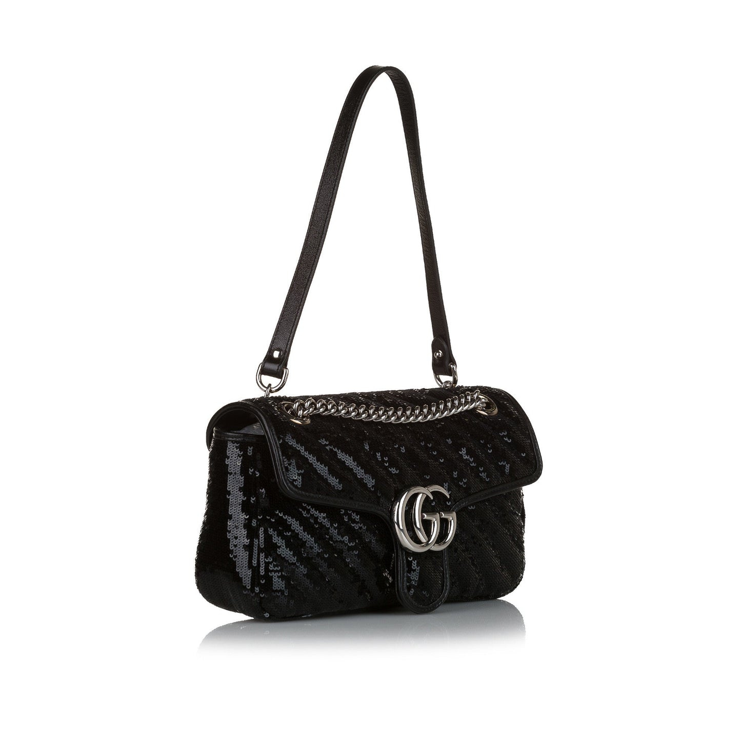 GG Marmont Sequined Crossbody Bag