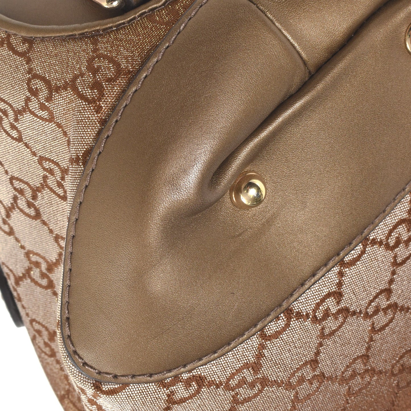 GG Lurex Heart Bit Charm Handbag
