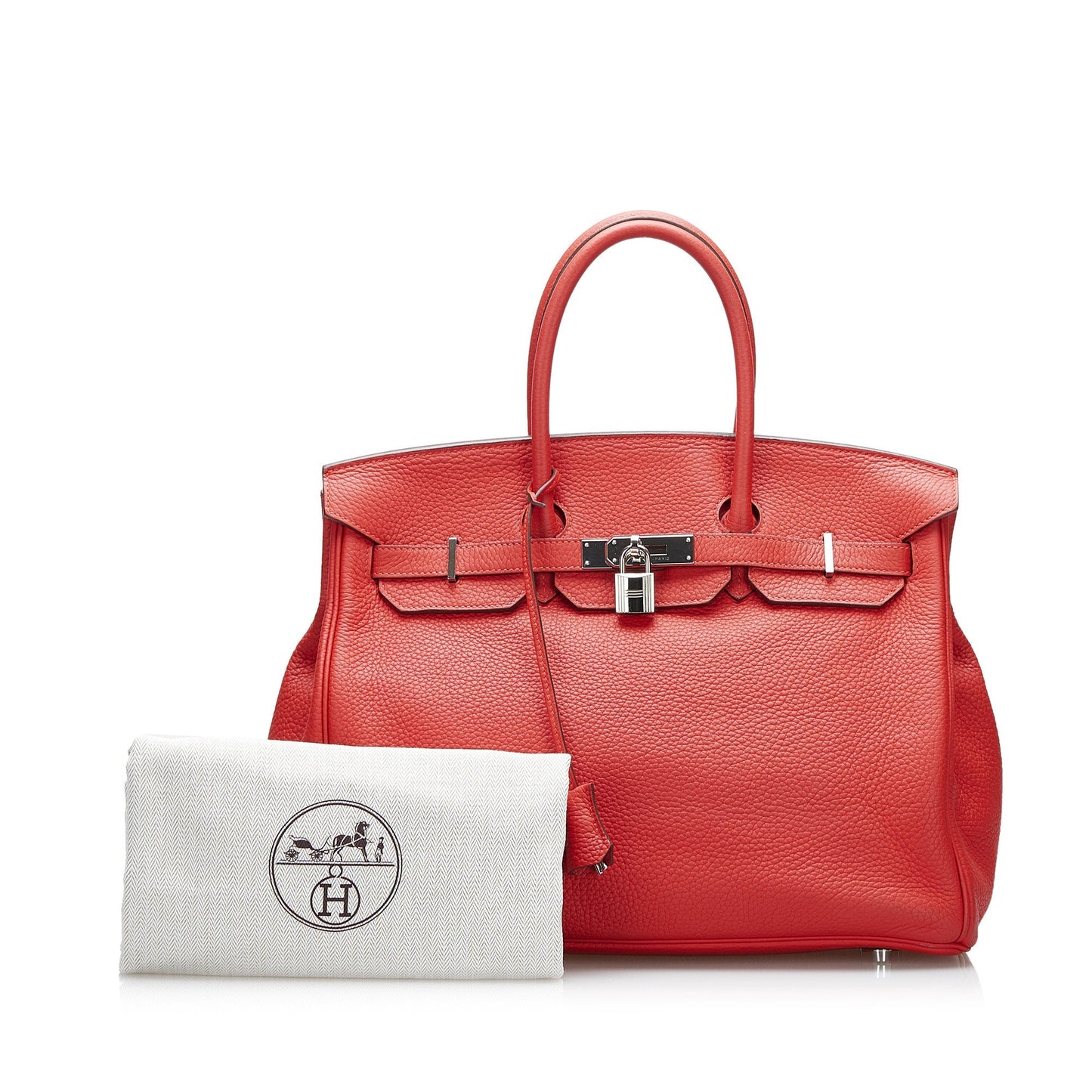 Birkin 35 Clemence Rouge de Coeur PHW