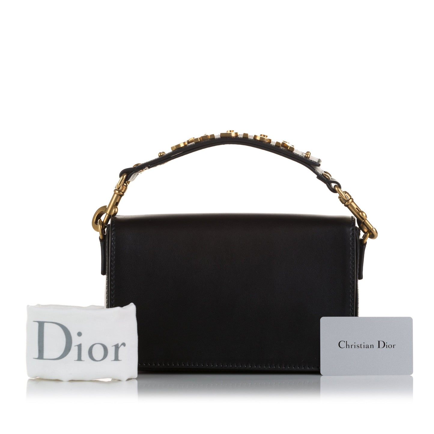 J'adior Top Handle Flap Clutch