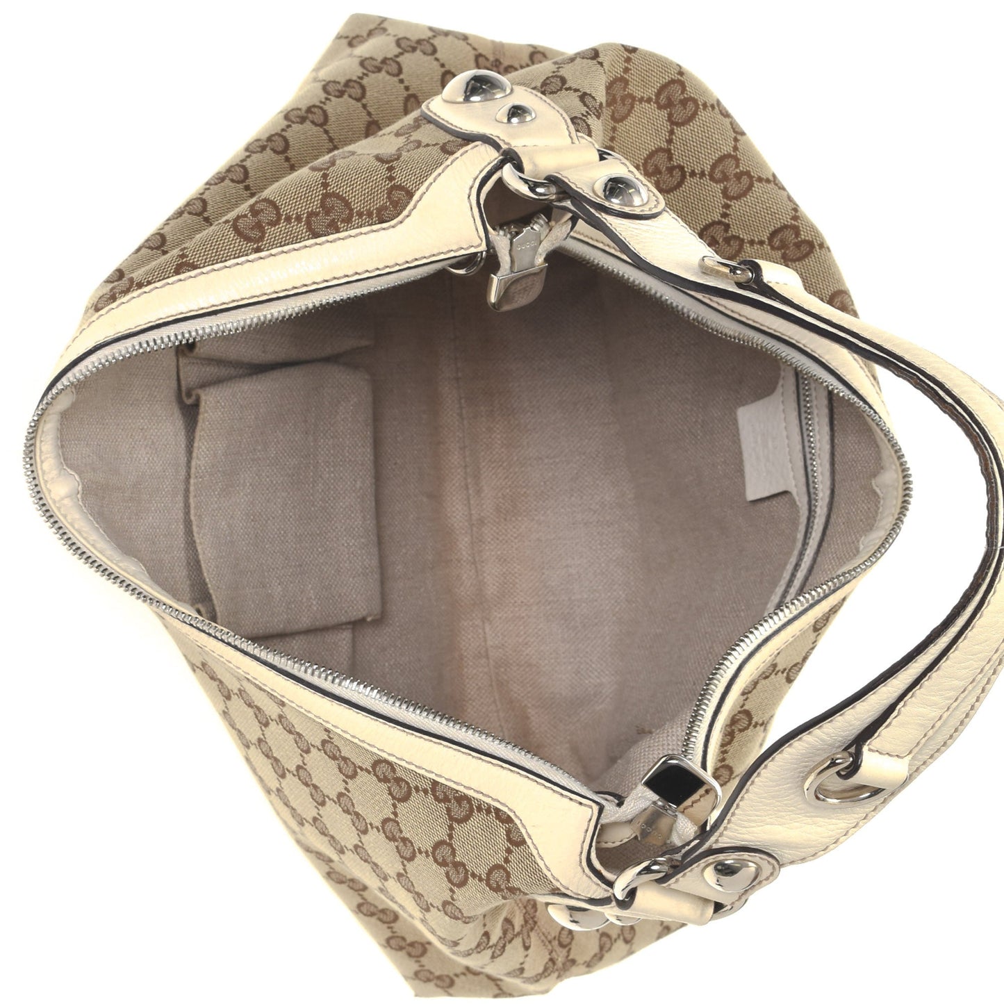 GG Canvas Icon Bit Hobo Bag