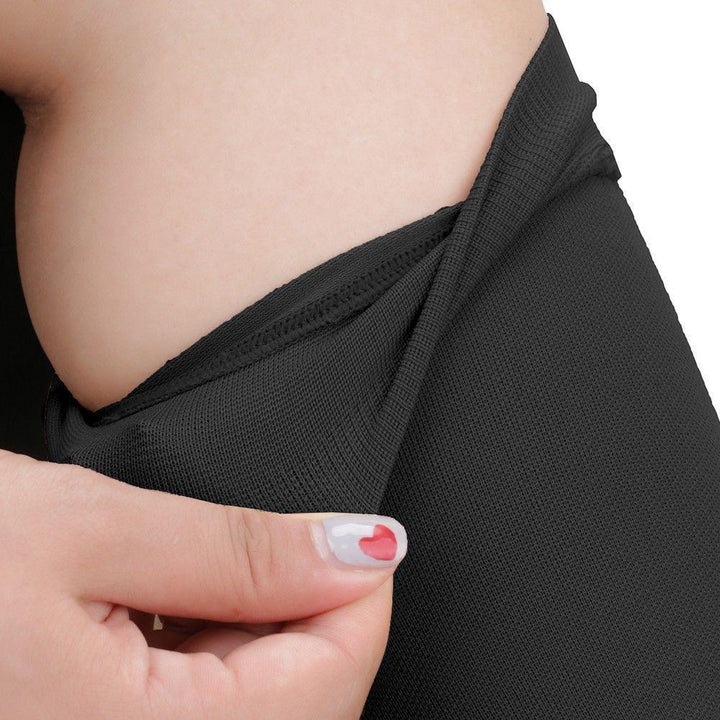 Open Toe Compression Socks - Easy to Put On Toeless Support Stockings!