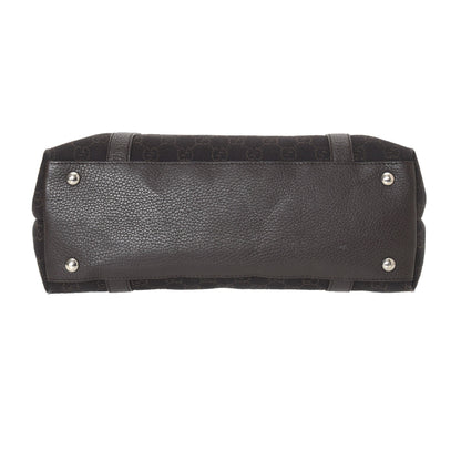 GG Denim D-Ring Handbag
