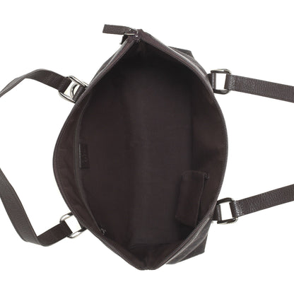 GG Denim D-Ring Handbag