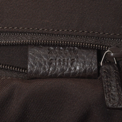 GG Denim D-Ring Handbag