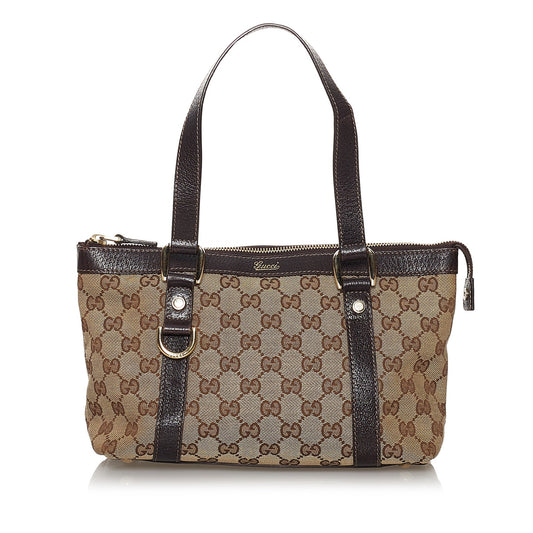 GG Canvas Abbey D-Ring Handbag