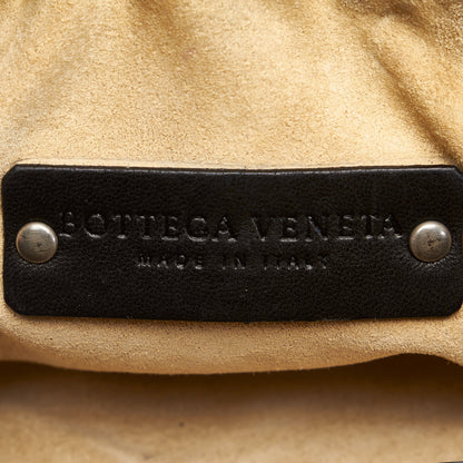 Intrecciato Leather Boston Bag