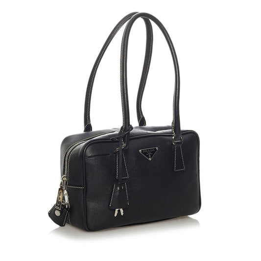 Saffiano Bauletto Handbag