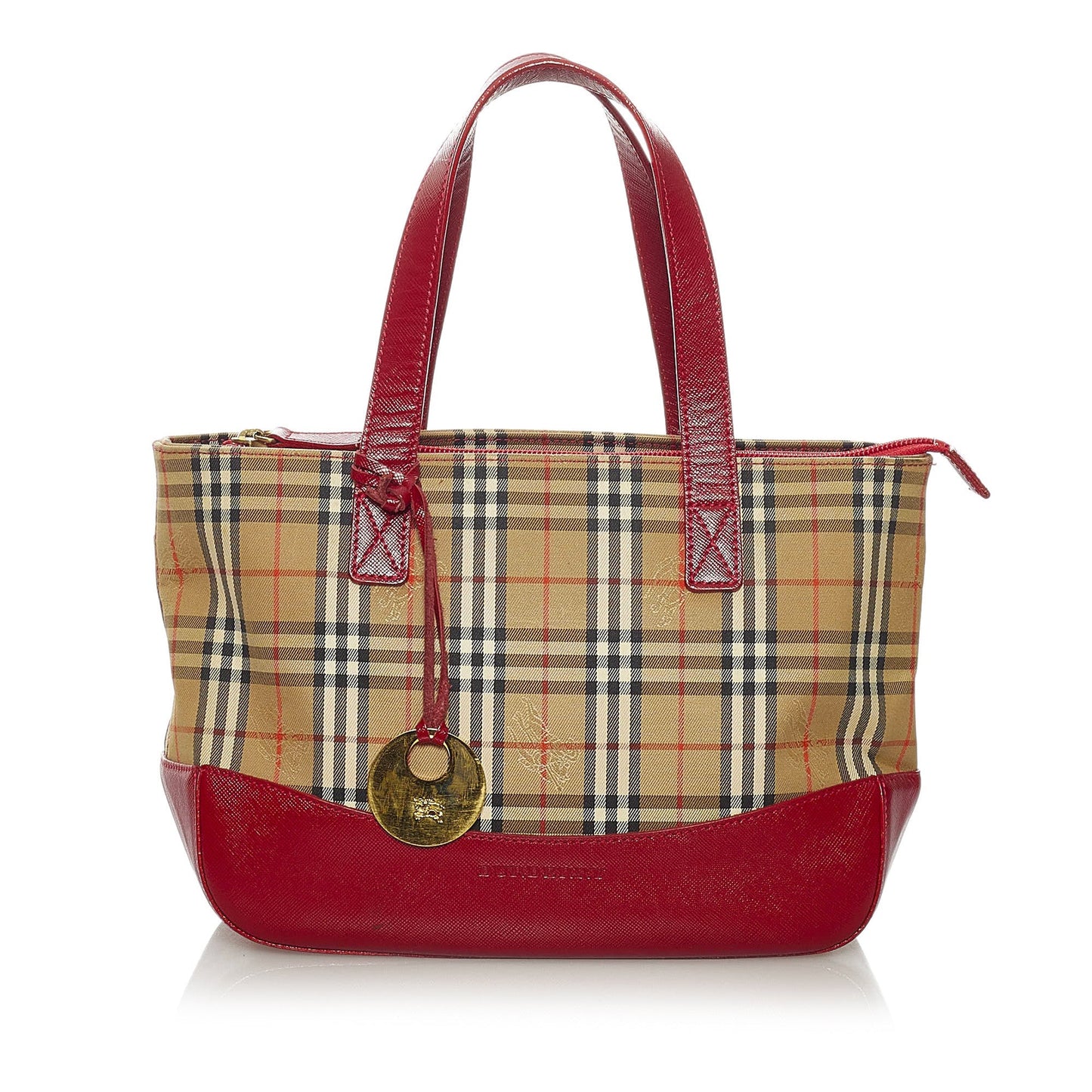 Haymarket Check Canvas Handbag