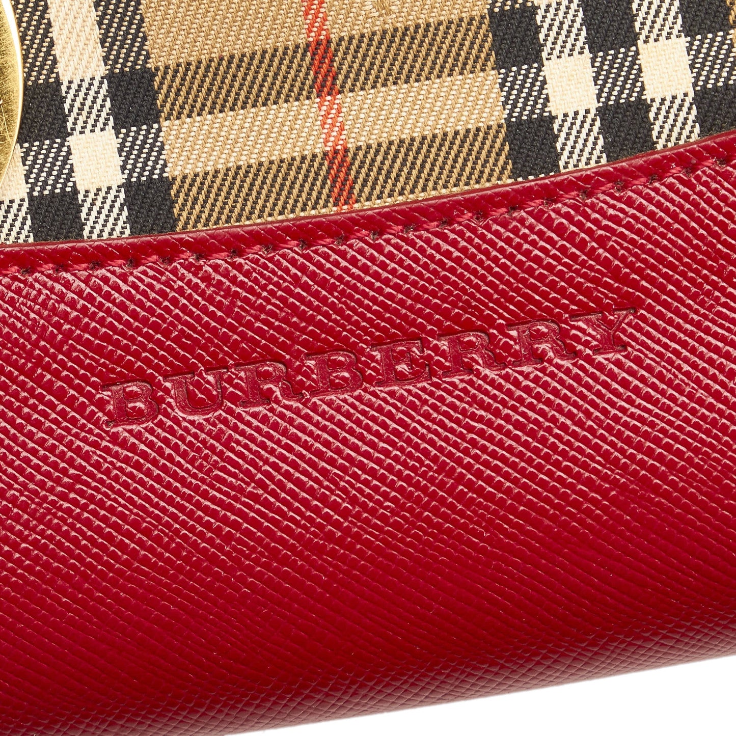 Haymarket Check Canvas Handbag