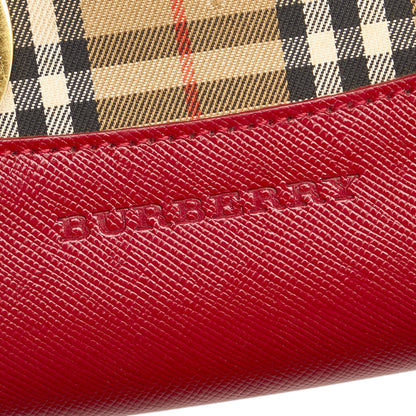 Haymarket Check Canvas Handbag