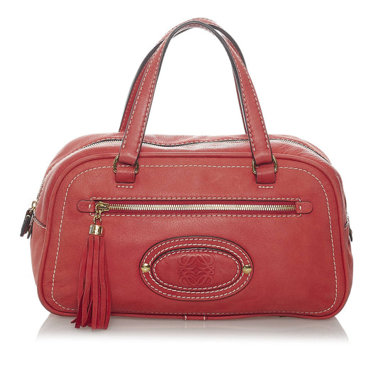 Anagram Leather Handbag