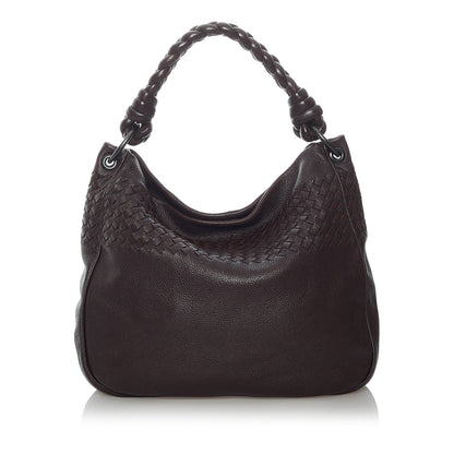 Intrecciato Leather Handbag