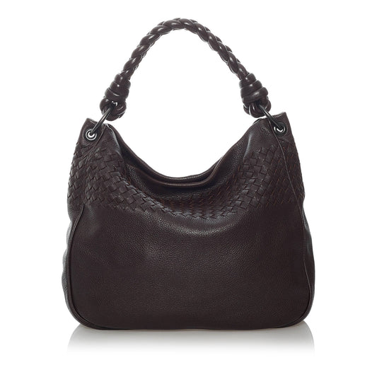 Intrecciato Leather Handbag