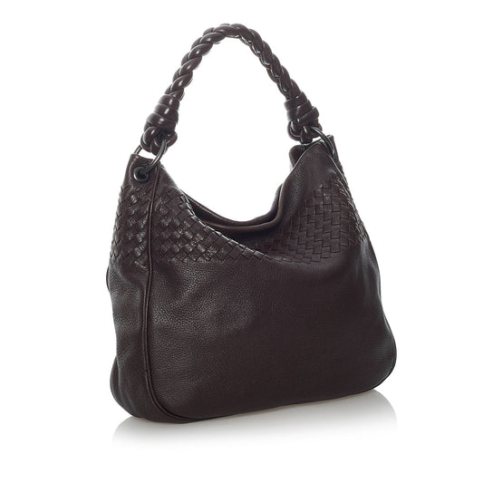 Intrecciato Leather Handbag