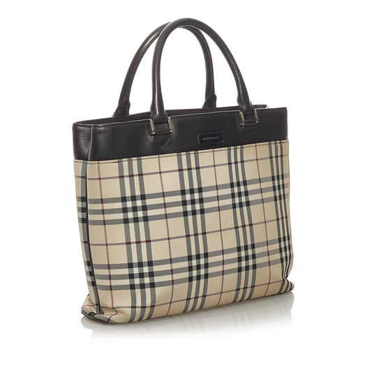 House Check Handbag