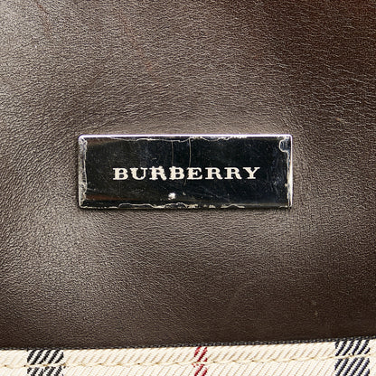 House Check Canvas Handbag