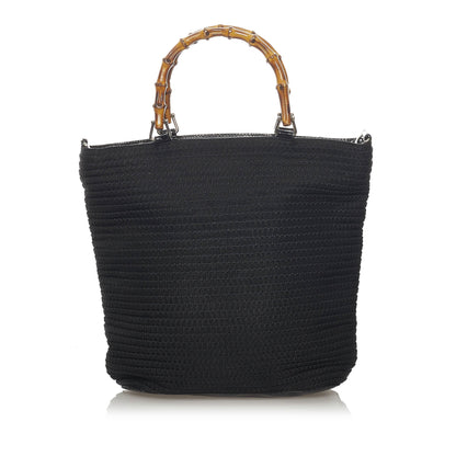 Bamboo Canvas Handbag