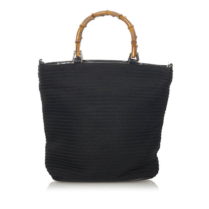 Bamboo Canvas Handbag