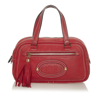 Anagram Leather Handbag
