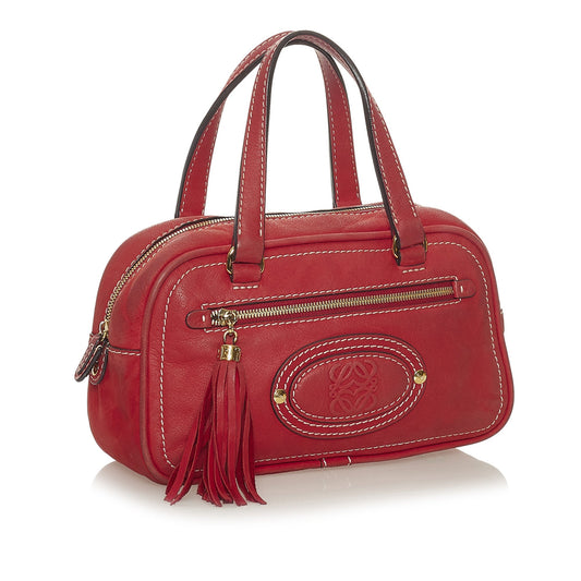 Anagram Leather Handbag