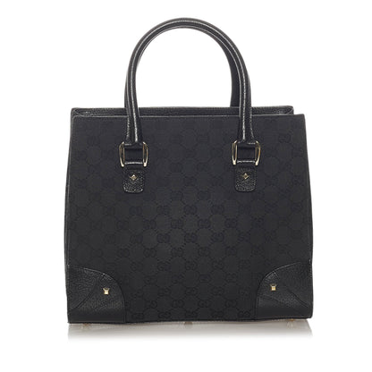GG Canvas Nailhead Handbag