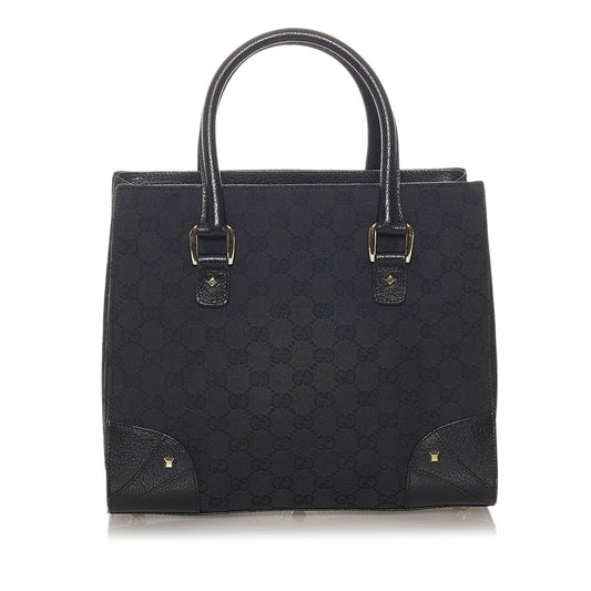 GG Canvas Nailhead Handbag