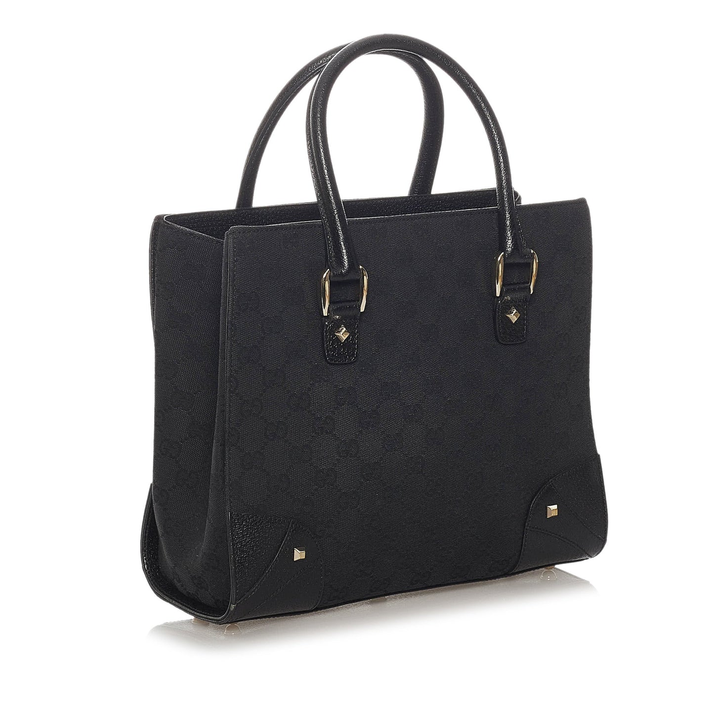 GG Canvas Nailhead Handbag