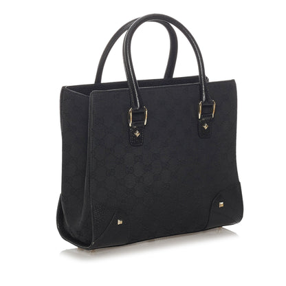 GG Canvas Nailhead Handbag