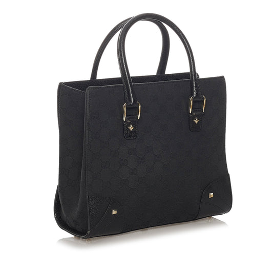 GG Canvas Nailhead Handbag