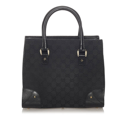 GG Canvas Nailhead Handbag