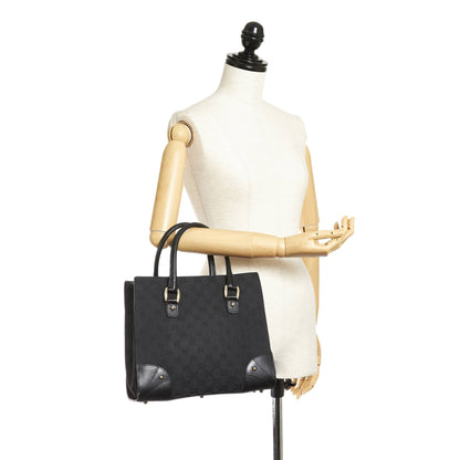 GG Canvas Nailhead Handbag