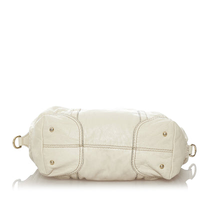 Horsebit Nail Leather Handbag