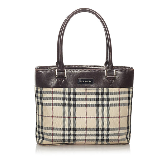 House Check Handbag