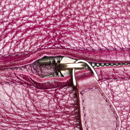 Intrecciato Leather Tote Bag