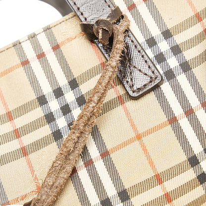 Haymarket Check Canvas Handbag