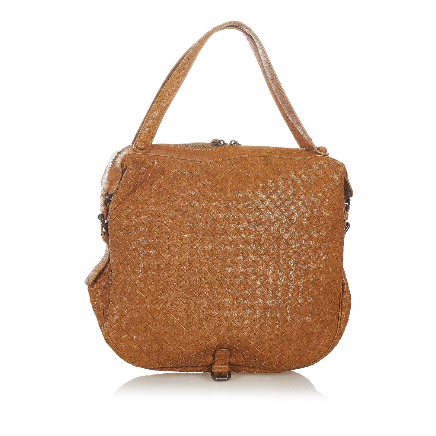 Intrecciato Leather HandBag