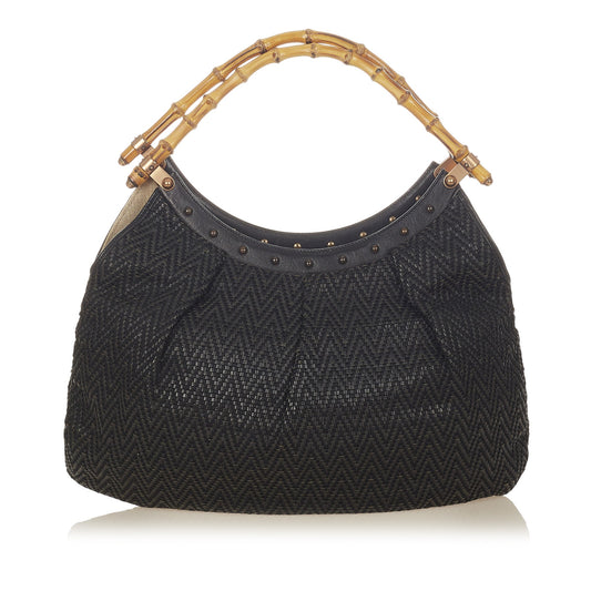 Bamboo Canvas Handbag