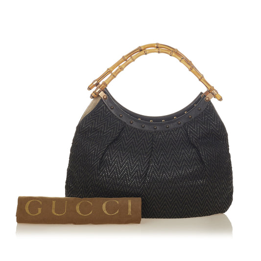 Bamboo Canvas Handbag