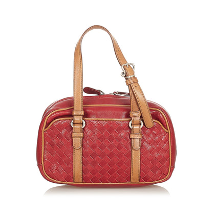Intrecciato Leather Handbag