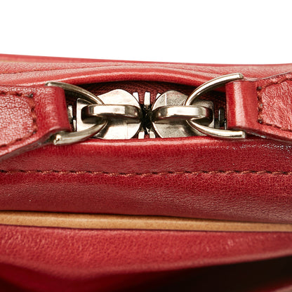 Intrecciato Leather Handbag
